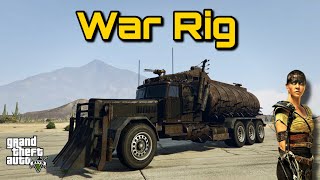 How To Make The War Rig (Mad Max Fury Road) On GTA 5 | Hana x Bana