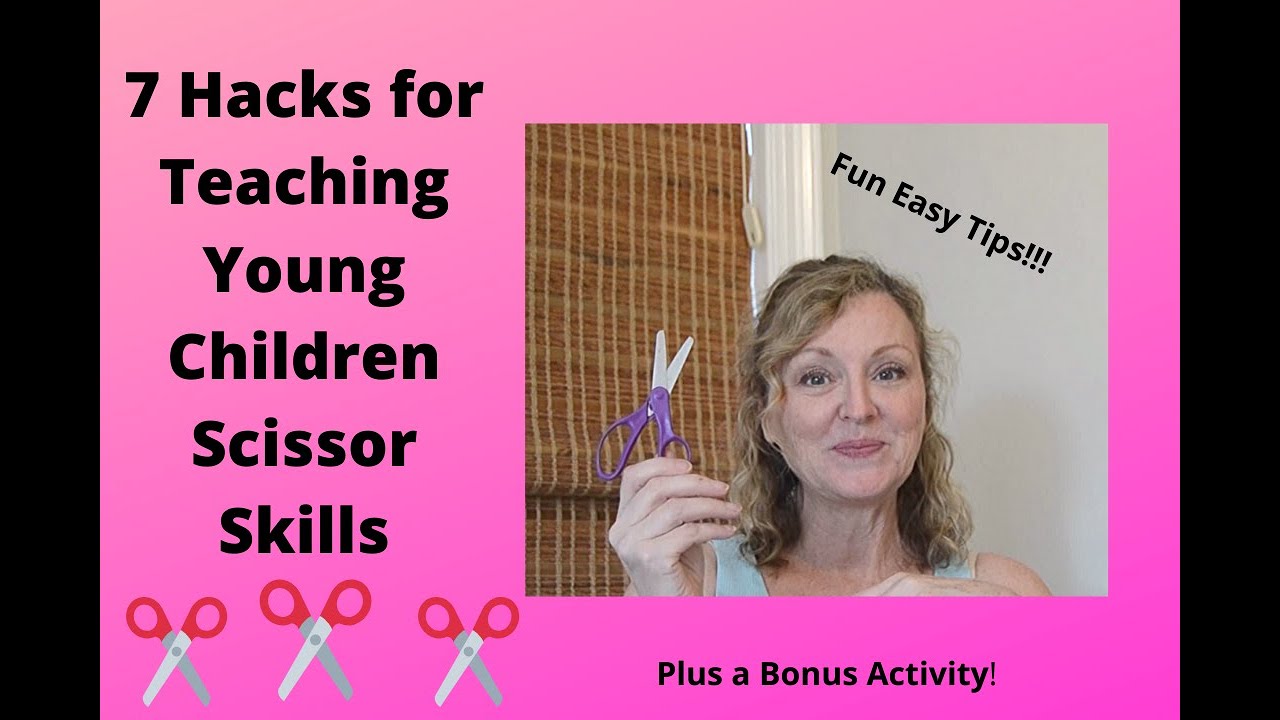 Six Tips for Teaching Children Scissor and Cutting Skills - GriffinOT