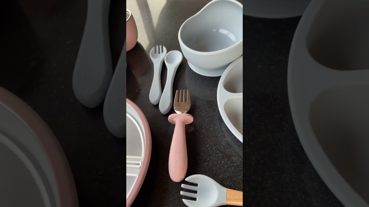 Baby Eating Set Essentials | Tods n Teens Silicone Kitchenware