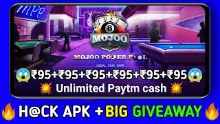 Moojo poker pool App new h@ck bypass trick | Do unlimited refer unlimited win | Earn Paytm cash h@ck screenshot 4