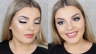 Glitter Cut Crease Makeup Tutorial Ft. Too Faced X Nikkie Tutorials Palette ♡ Jasmine Hand