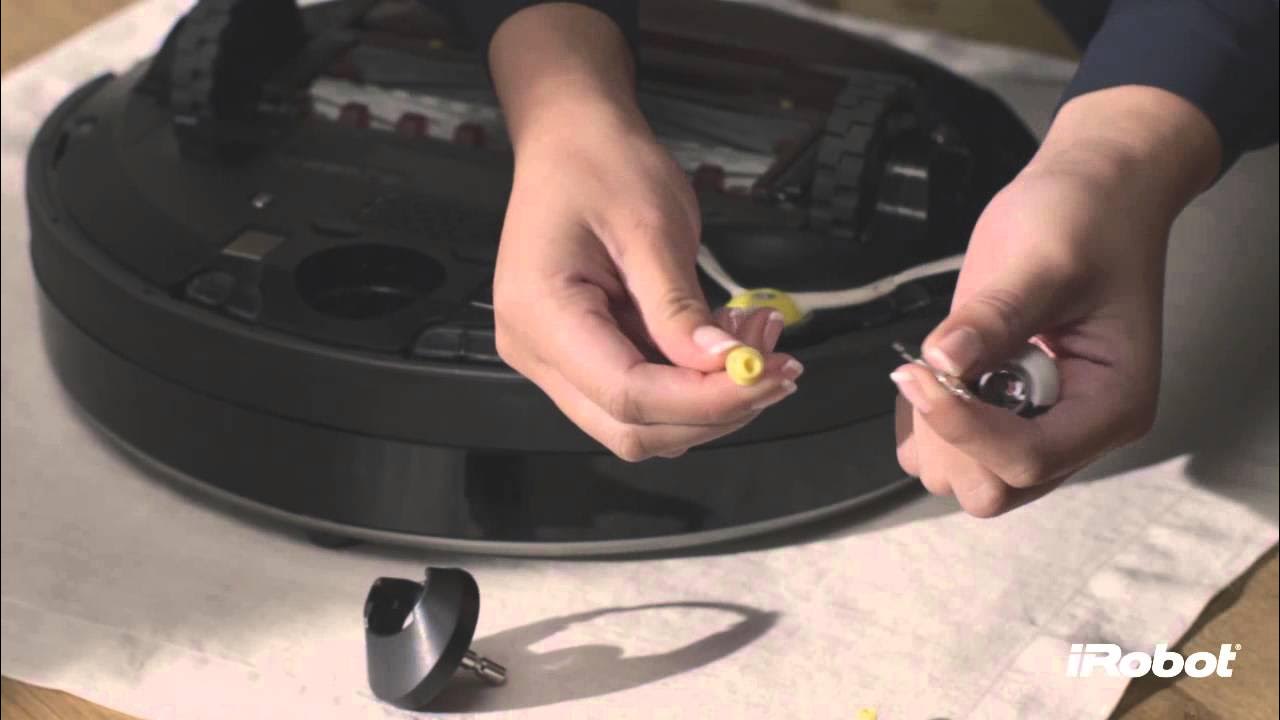 Roomba front wheel maintenance tips and tools