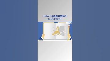 How do we calculate the population of a country? ⁠📊📈⁠