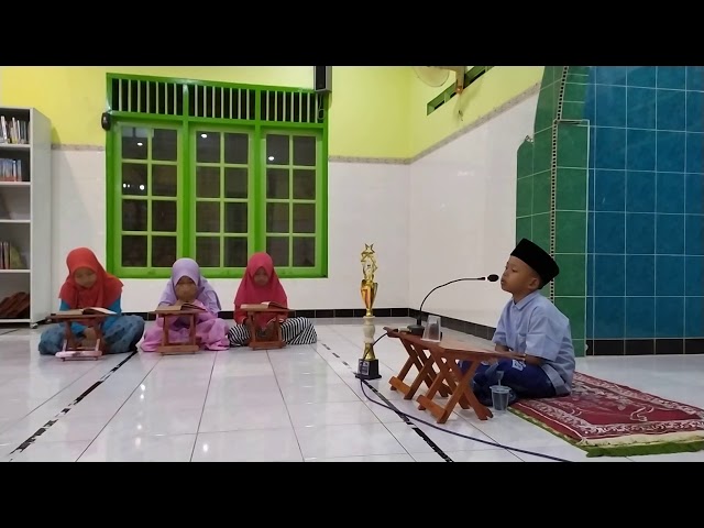 Ujian Terbuka Tahfidzul Quran Juz 30 TPA ALBA a/n Dhian Cahyo Indrapuri Prasertyo_Part 1 class=