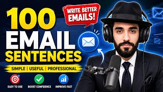 100 Email English Sentences | Speak &amp; Write Better Emails