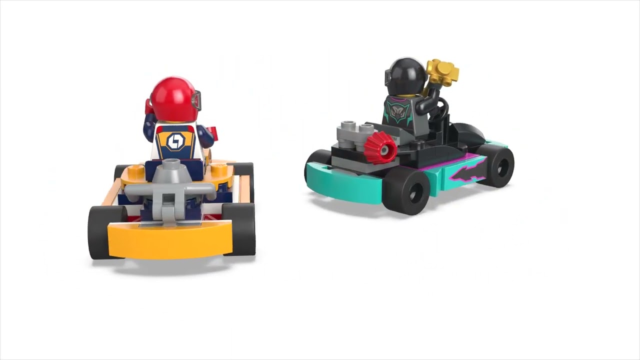 ᐉ Конструктор LEGO City Картинг і гонщики 60400 • Краща ціна в