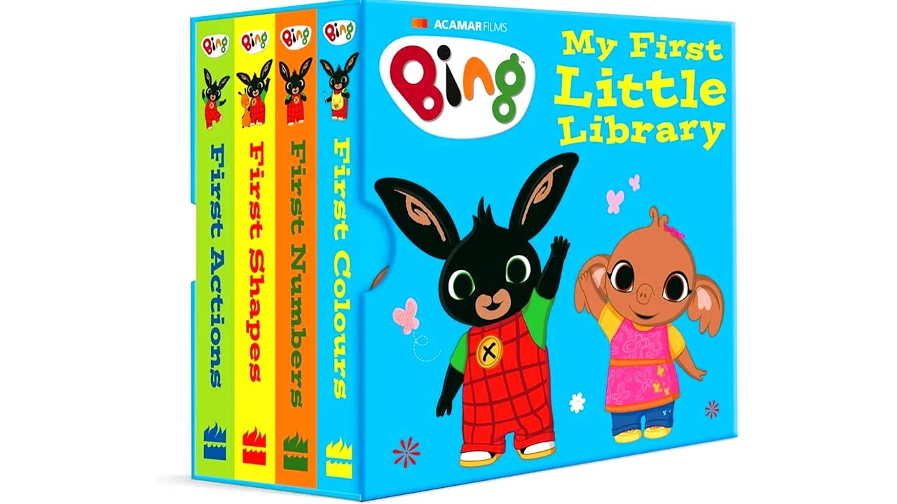 Bing. My first little library: four books and a jigsaw to complete with the backcovers!