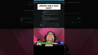 UX Sin Respeto - Episodio 1 - Criticando página web con IA #uxdesign #ai #aiagents #design #ui