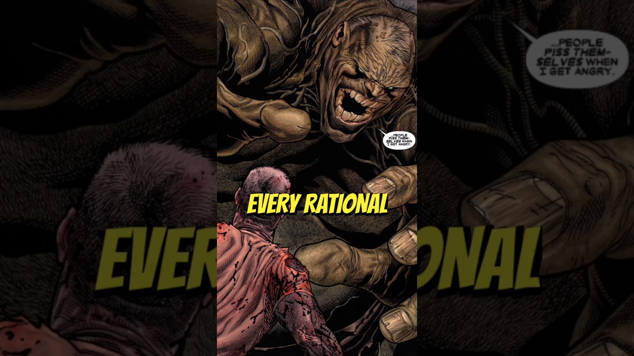 A Retired Wolverine Fights The Hulk 