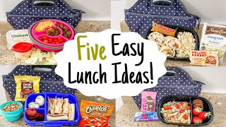 5 of the BEST COLD LUNCH BOX IDEAS | TASTY & EASY Recipes for WORK or BACK TO SCHOOL | Julia Pacheco