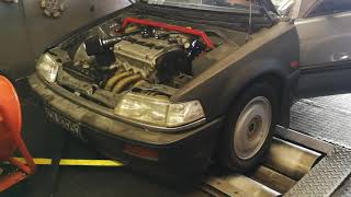 Honda H22 in for a spitronics management system rewire and tune from R2250