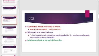 GCSE CS Revision - SQL