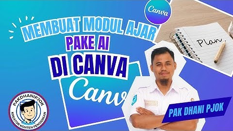 📚 Sat Set! Cara Bikin Modul Ajar di Canva 💥 Anti Ribet, Langsung Jadi!