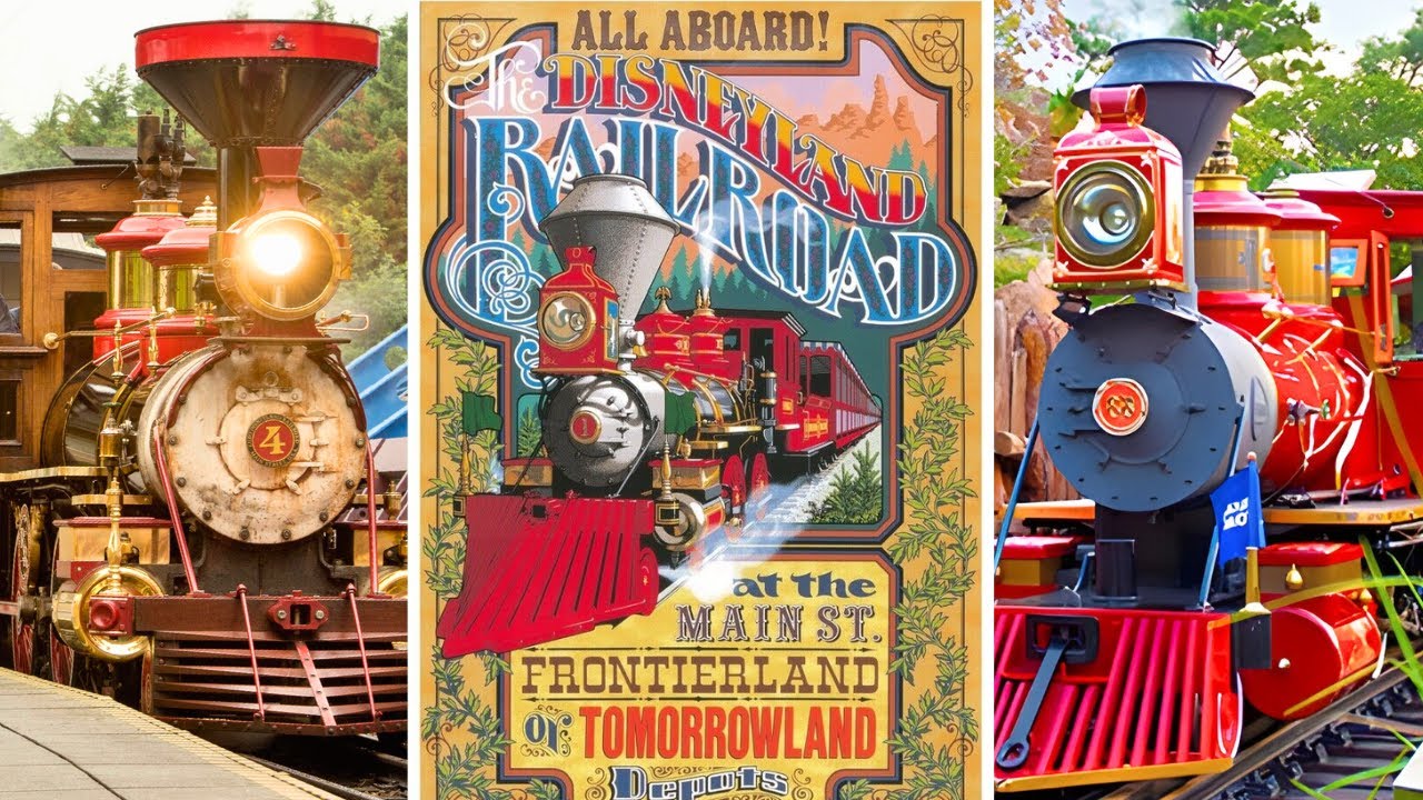 EVERY Disneyland Railroad - Around the World | 4K 60FPS POVs