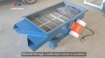 510 type linear vibrating screen laboratory special equipment