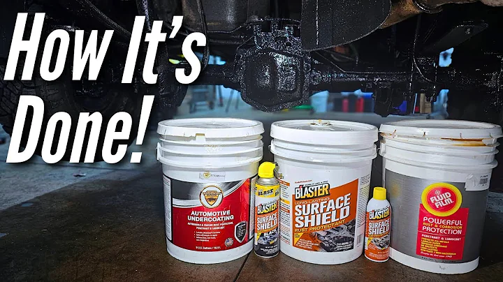 How to Apply A REAL Undercoating: Surface Shield, Fluid Film, & Woolwax ( Lanolin Undercoating )