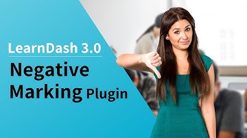 LearnDashLMS v3.0 :  Negative Marking Quiz Plugin