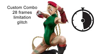 Glitch - Custom Combo 28 frames limitation | SFA2, Street Fighter Alpha 2, SFA2 gold / Zero 2, SFZ2'