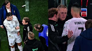Cristiano Ronaldo Vs Heimir Hallgrímsson Ireland Coach Fight Ireland Vs Portugal 2-0