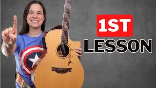 Must See First Acoustic Guitar Lesson for Beginners