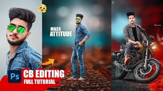 CB Photo Editing in Photoshop | CB Photo Editing | cb editing background create | full tutorial screenshot 5