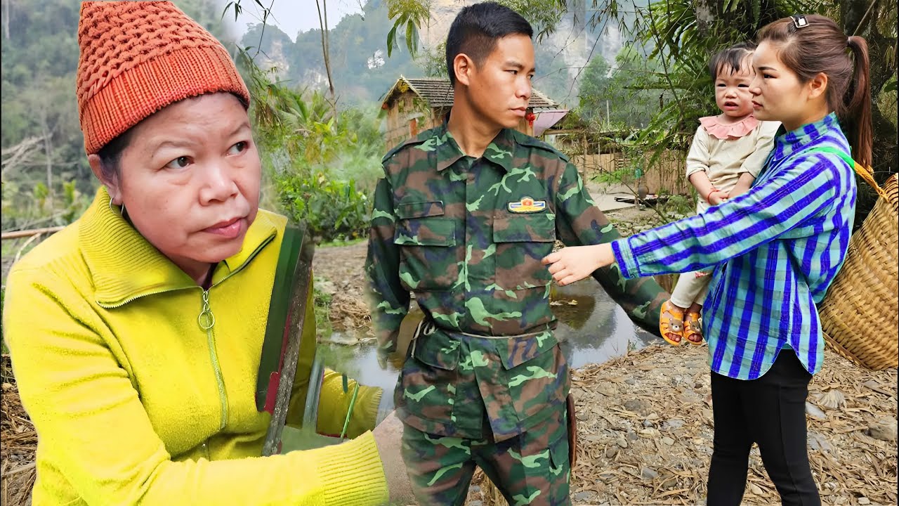 17 Year Old Girl Takes Care Of Her Child Alone - Evil Mother in law harm | Ly Tieu Ha