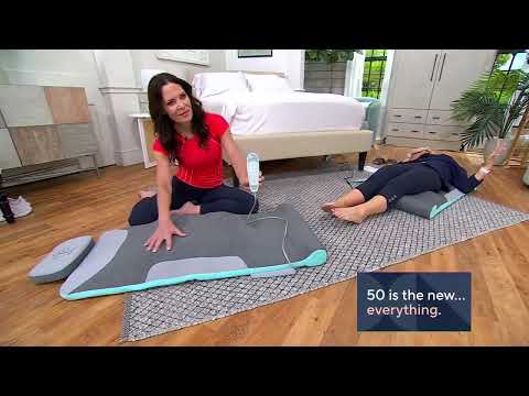 HoMedics Air Compression Back Stretching Mat with 8 Programs on QVC @QVCtv