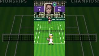 Trying this Wimbledon shorts game ^^