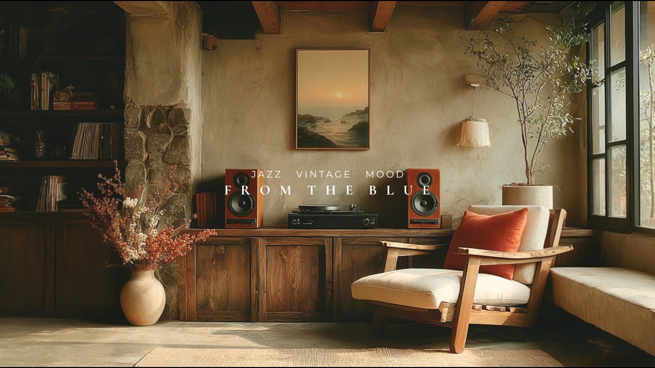 [playlist] 석양이 내려앉은 거실, 따뜻하게 흐르는 빈티지 재즈 | 봄내음 가득 담긴 재즈 플레이리스트 🌸