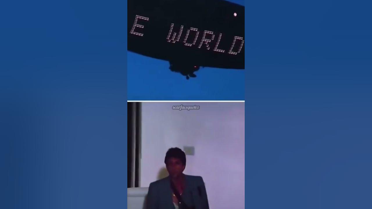 #Scarface The World Is Yours 🌎
