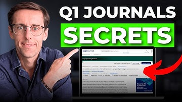 Publishing research papers in Q1 journals is EASY once you know this