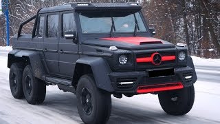 Cамодельный Гелендваген 6х6 Mansory,  ПЕРВЫЙ ВЫЕЗД В ГОРОД.