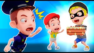 Little Police Catch the Robbers + More Nursery Rhymes and Kids Songs