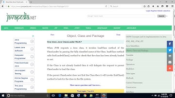 How does Java ClassLoader Work? | javapedia.net