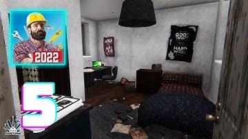 House Flipper Mobile - Gameplay Walkthrough Part 5 - New Update 2022 (iOS, Android)