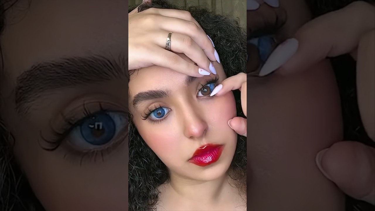 Lenses stuck in my eyes 😱 