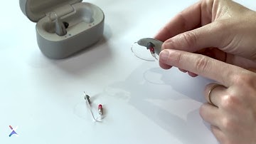 How to change the receiver wire on your Lexie B2 hearing aids.