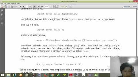 Mendapatkan Input dari Keyboard