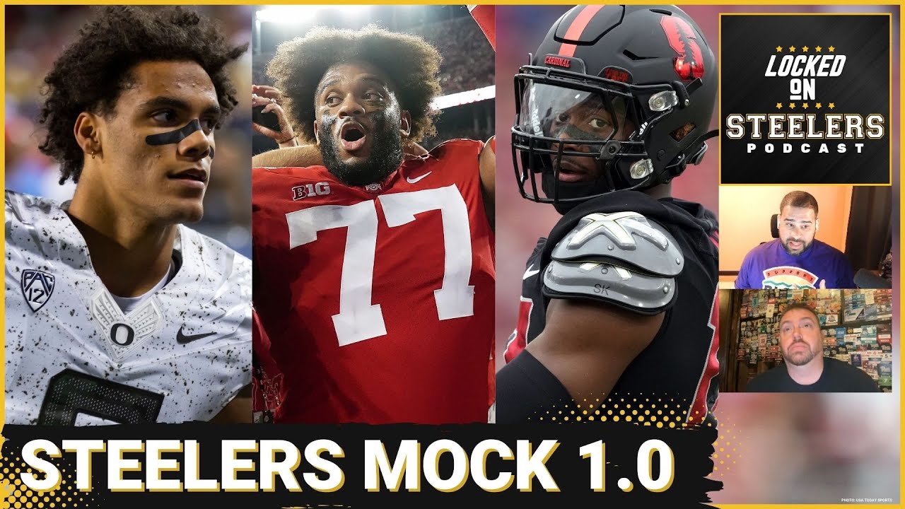 Steelers Mock Draft 1.0 Chance at Christian Gonzalez? Paris Johnson