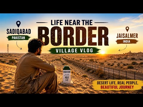 Life Near India Pakistan Border | Desert Village Vlog Near Jaisalmer & Sadiqabad
