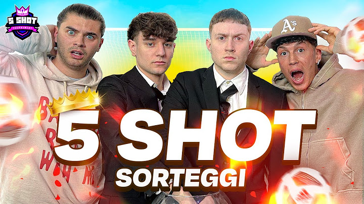 ⚽️🏆 SORTEGGIO 5 SHOT TOURNAMENT: QUARTI DI FINALE