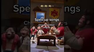 Chinese monkeys singing (sped up version)