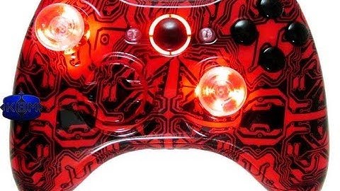The Arbiter Modded Super Punch Xbox 360 Controller by KwikBoy Modz