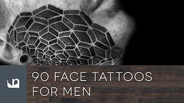90 Face Tattoos For Men