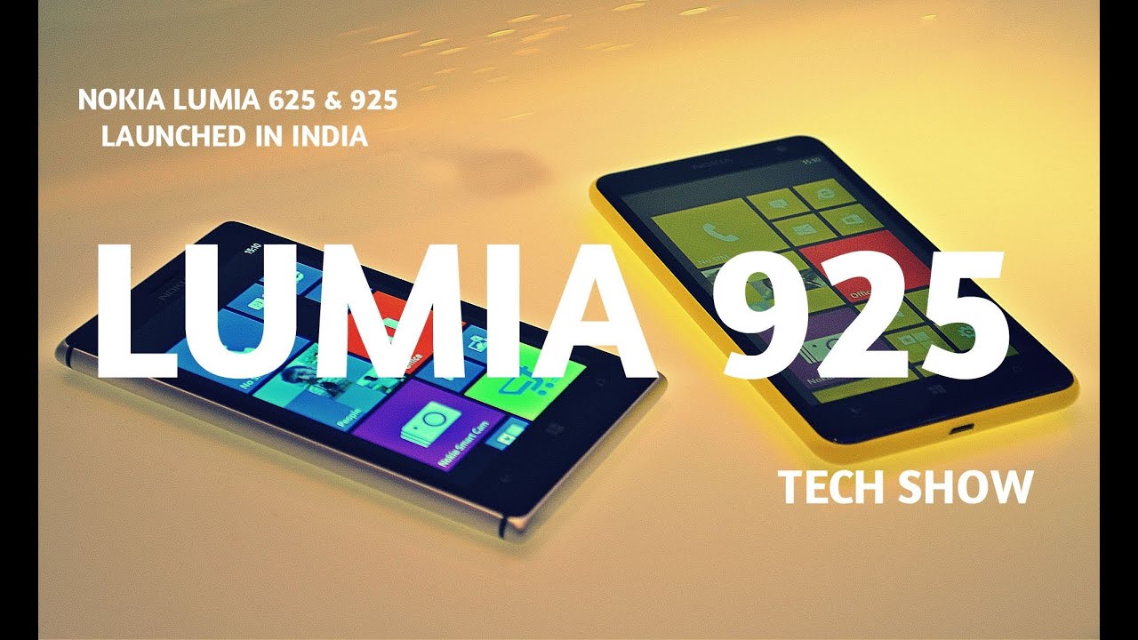 NOKIA LUMIA 925 Launched in INDIA (TECH SHOW)