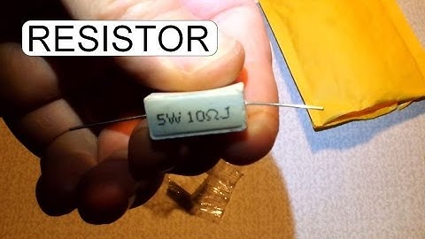 UNBOXING CEMENT RESISTOR 5W 10 OHM