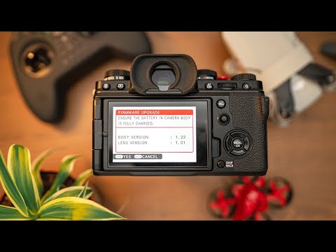 How to update Fujifilm Firmware 2025