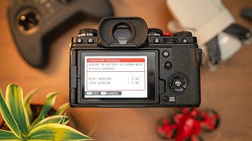 How to update Fujifilm Firmware 2025
