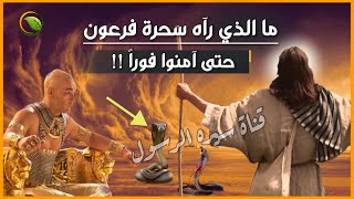 معجزة ايمان سحرة فرعون! ماذا رآى سحرة فرعون حتى آمنوا فورا! القصة الكاملة بالتفصيل للشيخ نواف السالم