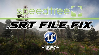 Speedtree tutorial: No .srt file FIX!!!
